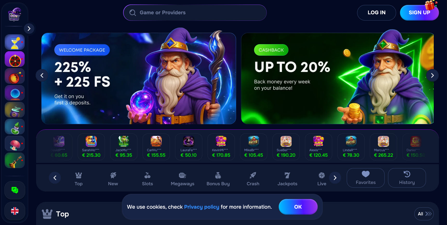 Wizardo Casino