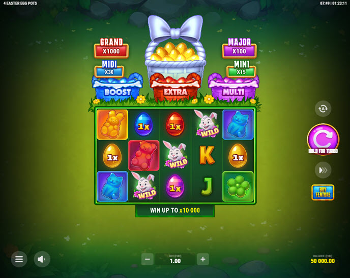 4 Easter Egg Pots