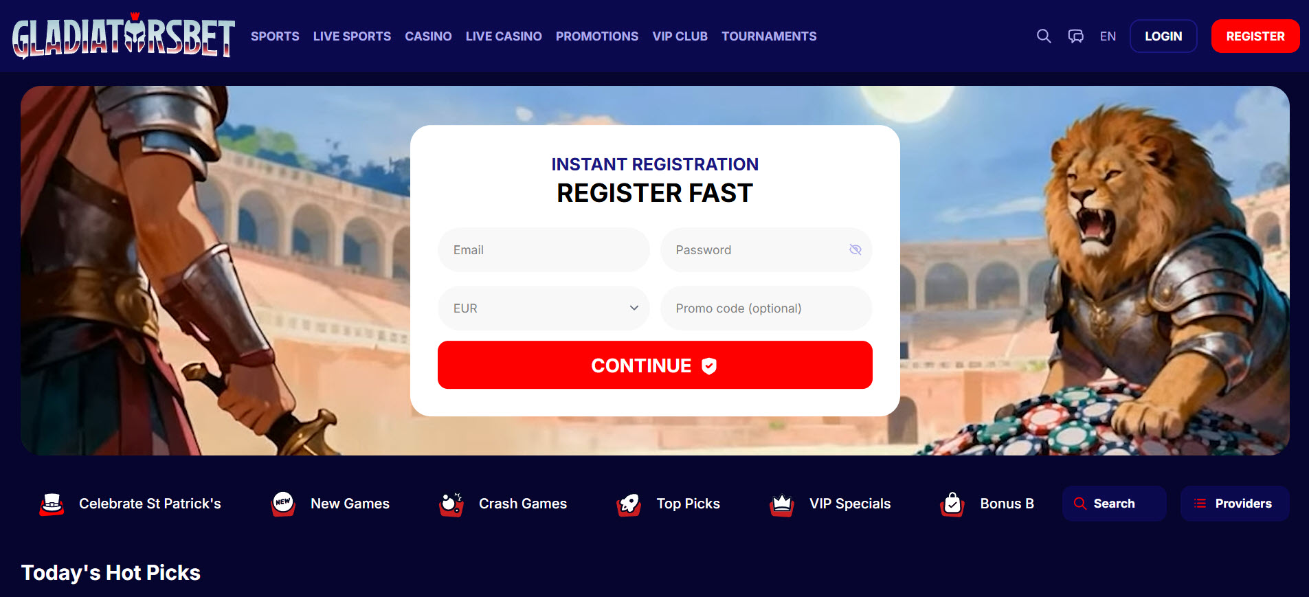 Gladiatorsbet Casino