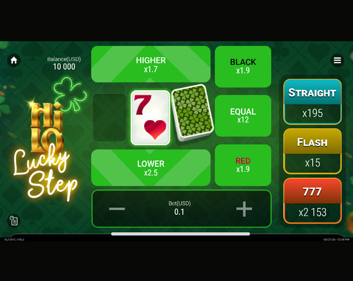 Hi-Lo: Lucky Step