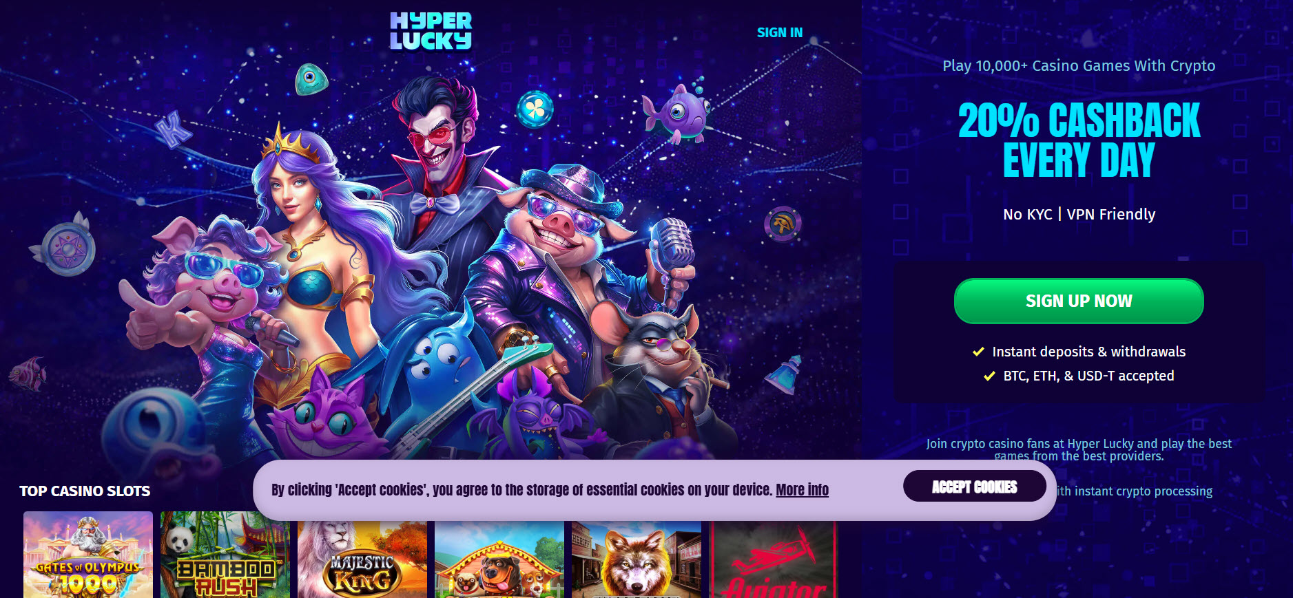 HyperLucky Casino