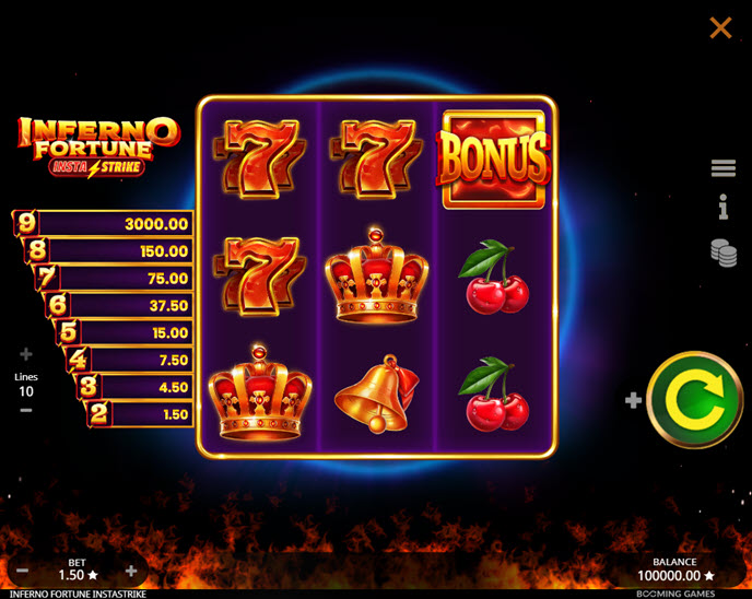 Inferno Fortune InstaStrike