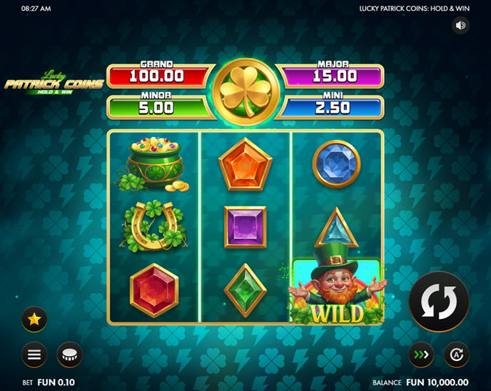 Lucky Patrick Coins: Hold & Win