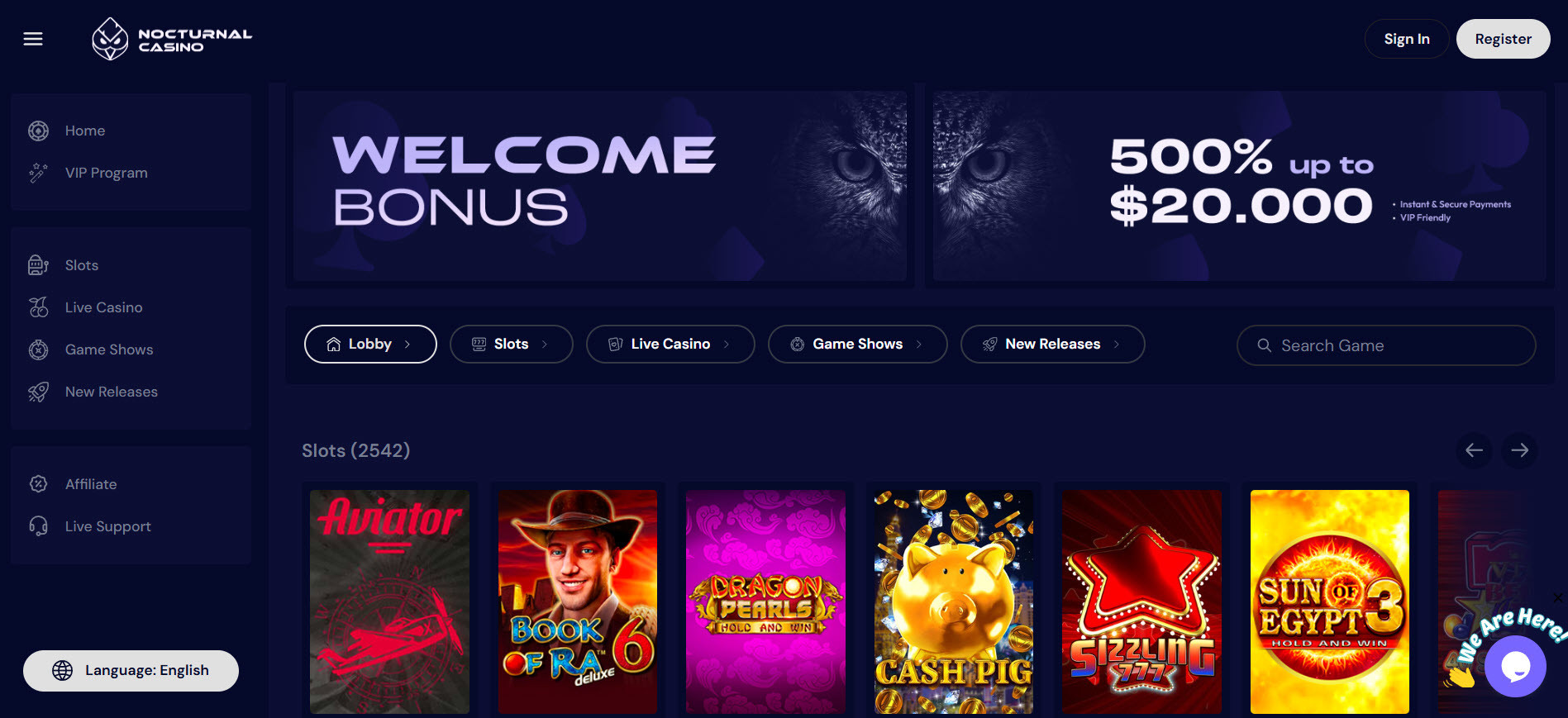 Nocturnal Casino