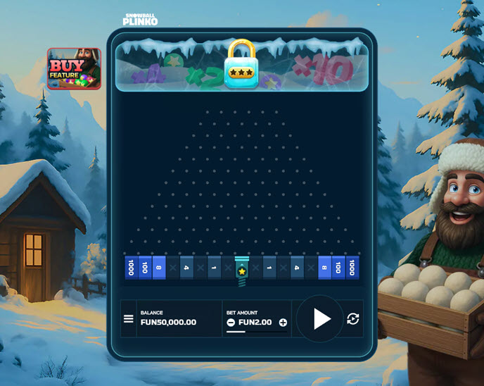 Snowball Plinko