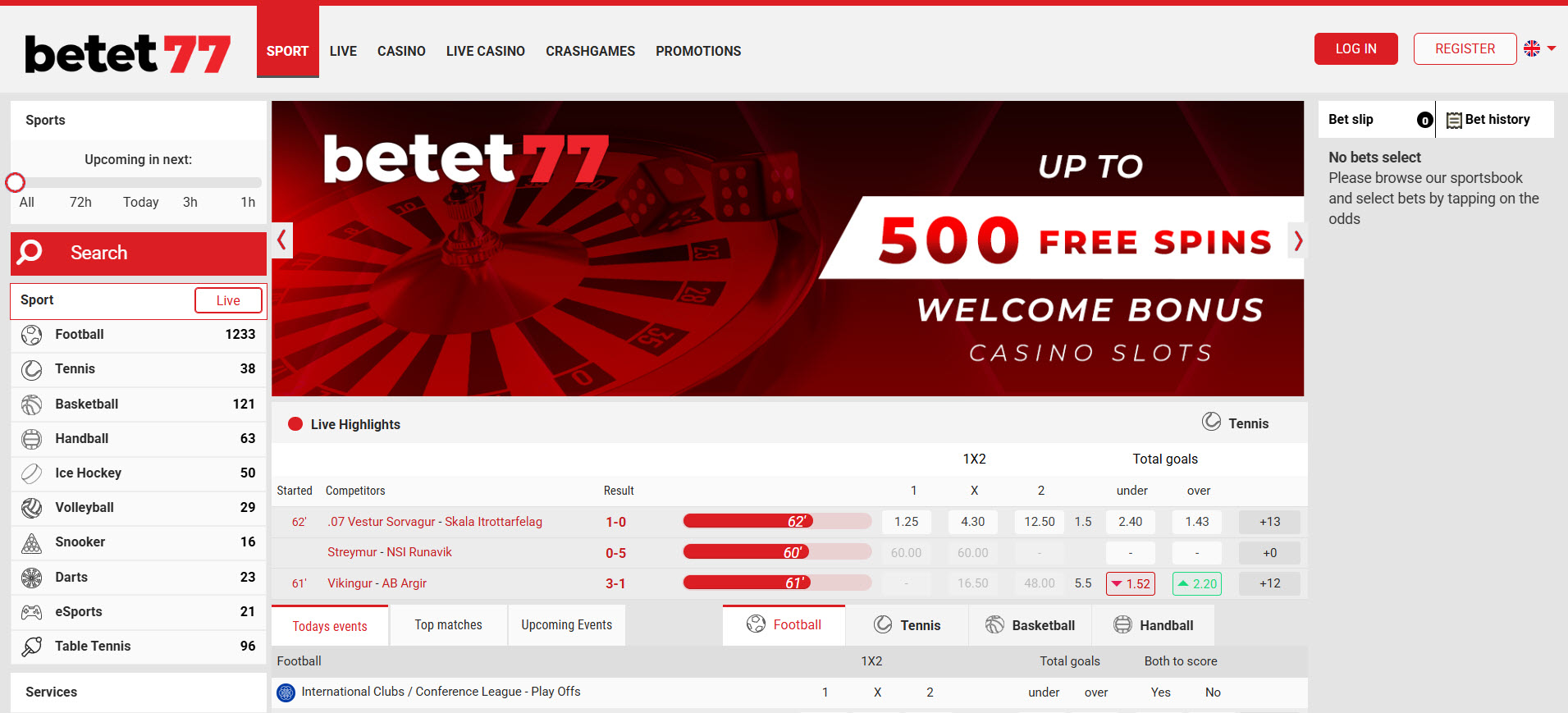 Betet77 Casino