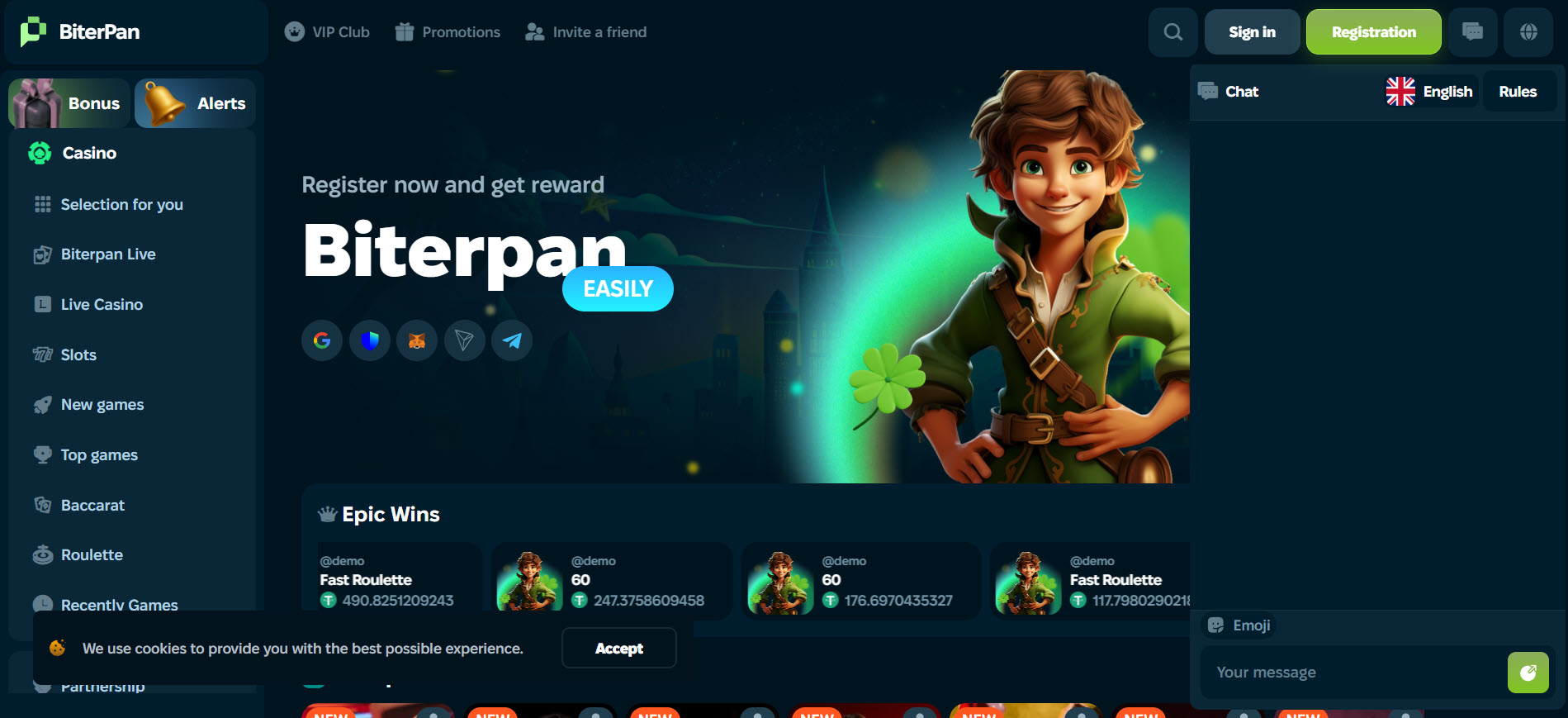 BiterPan Casino