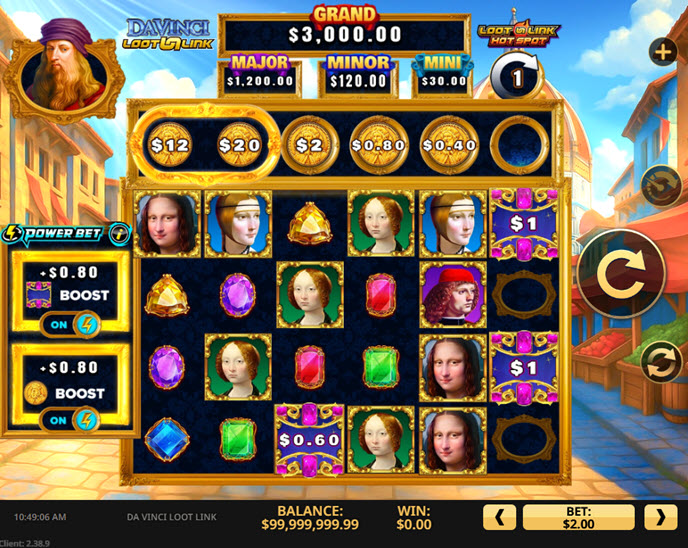 Da Vinci Loot Link