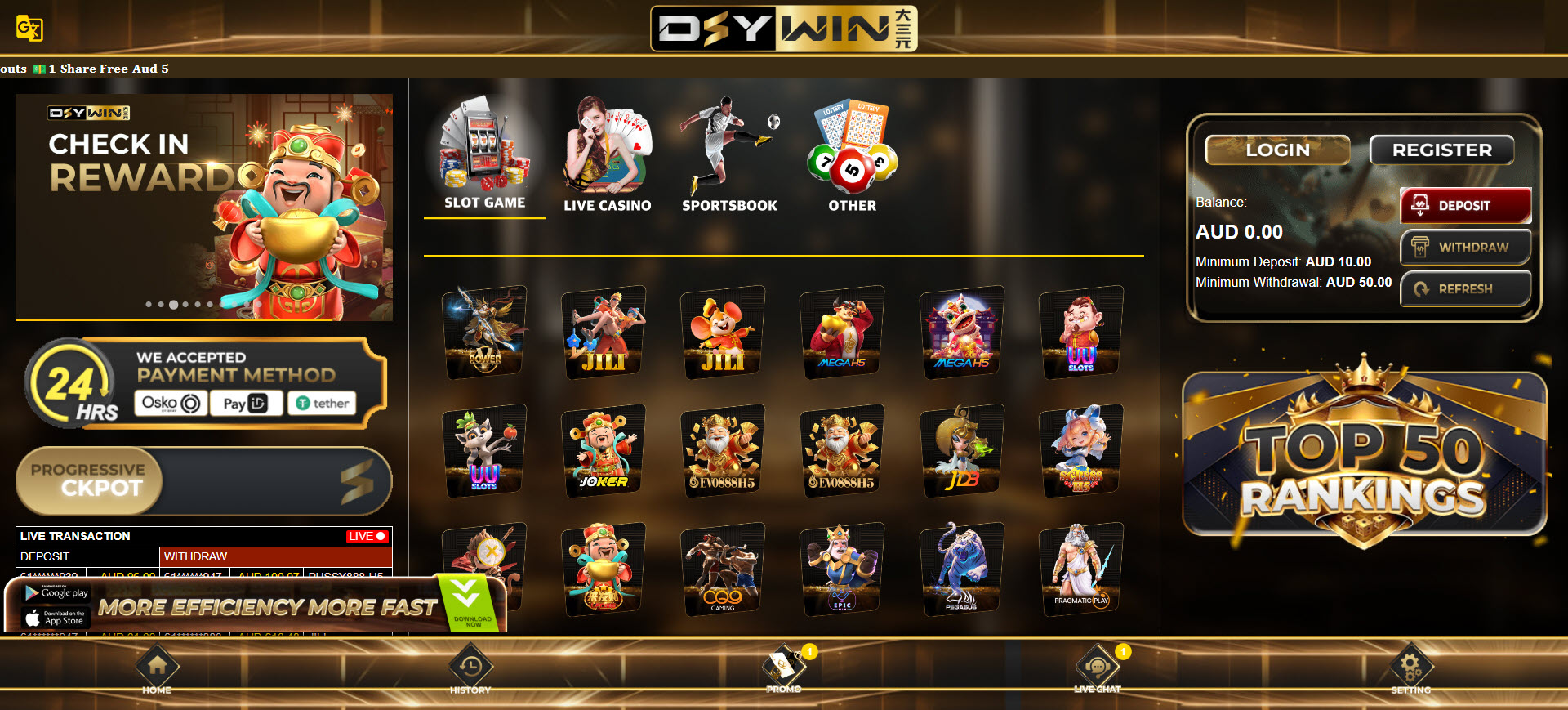 DsyWin.com Casino