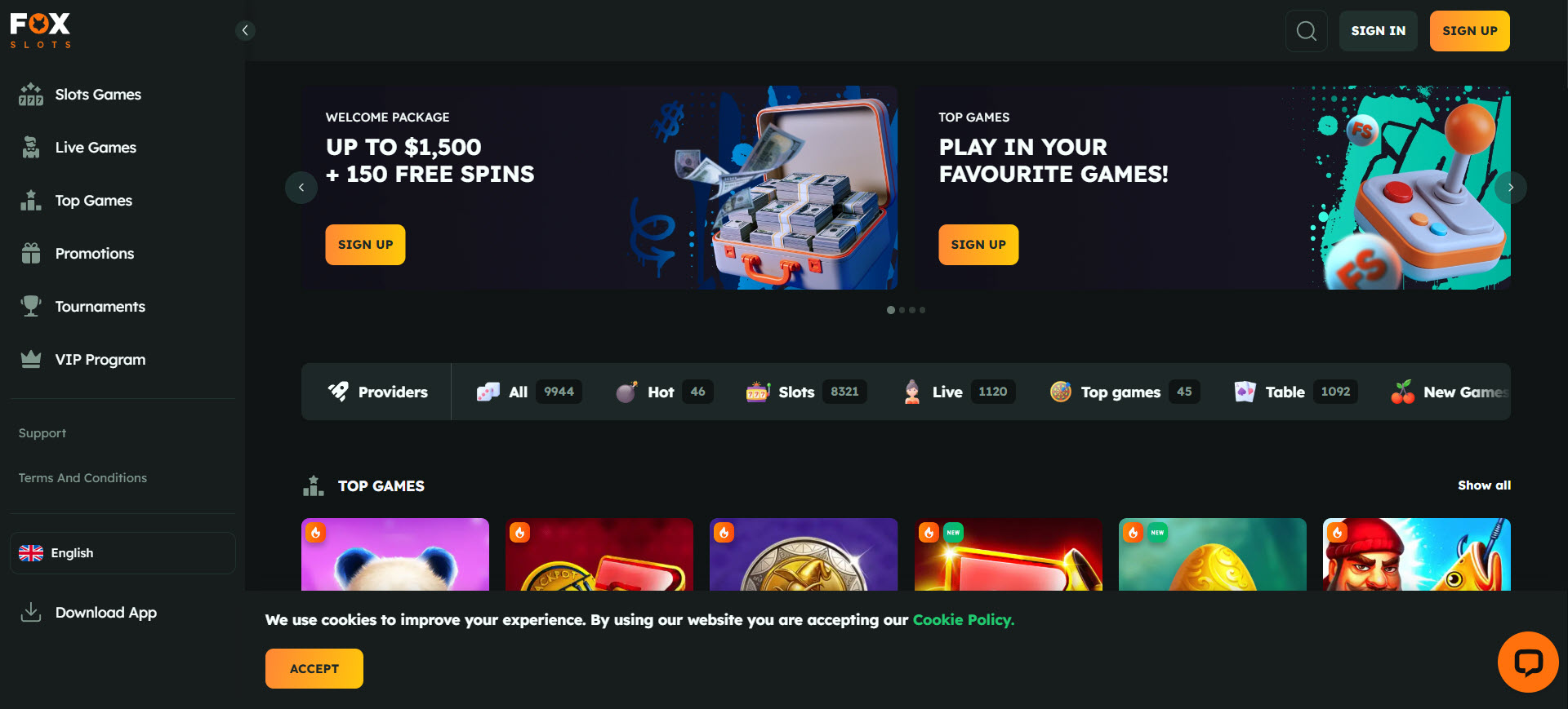 Foxslots Casino