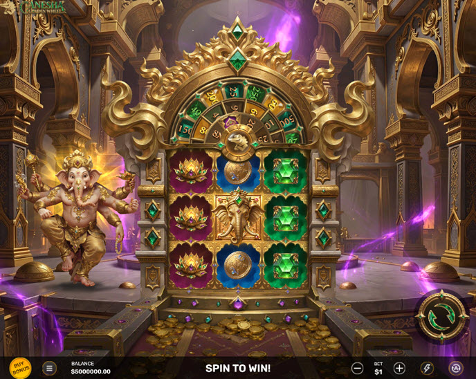 Ganesha Golden Wheel