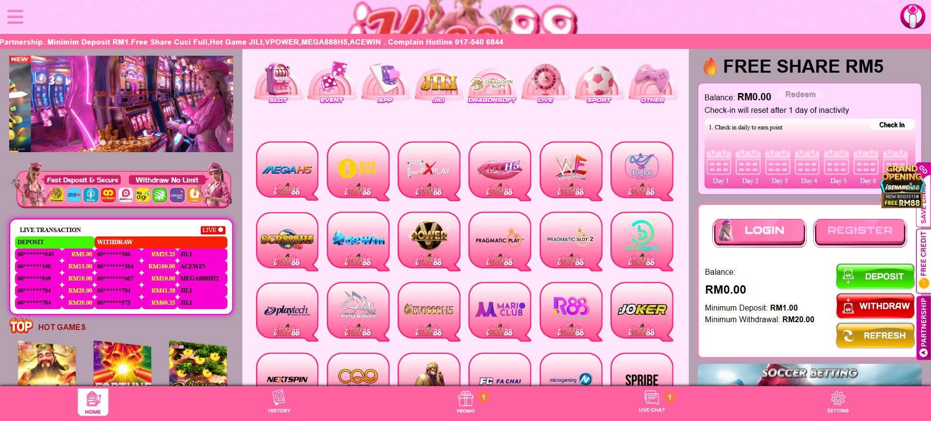 Ikiss88 Casino