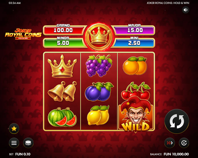 Joker Royal Coins: Hold & Win