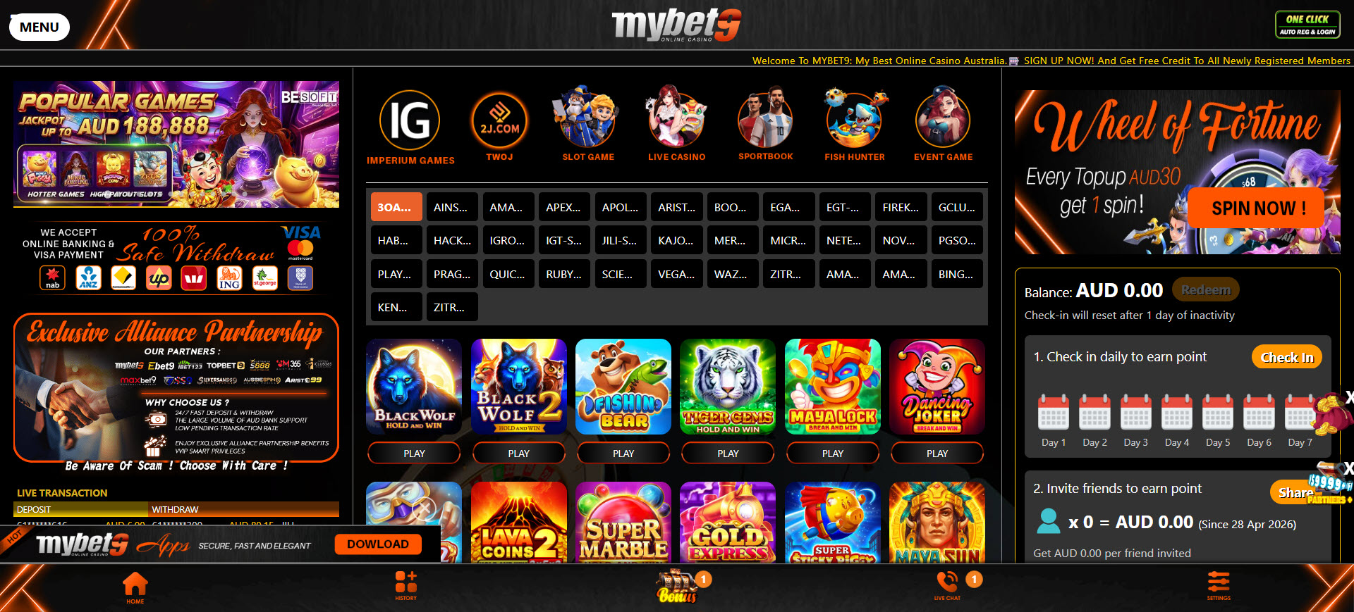 Mybet9 Casino