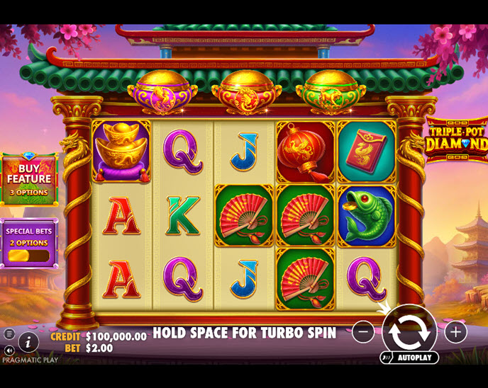 Triple Pot Diamond