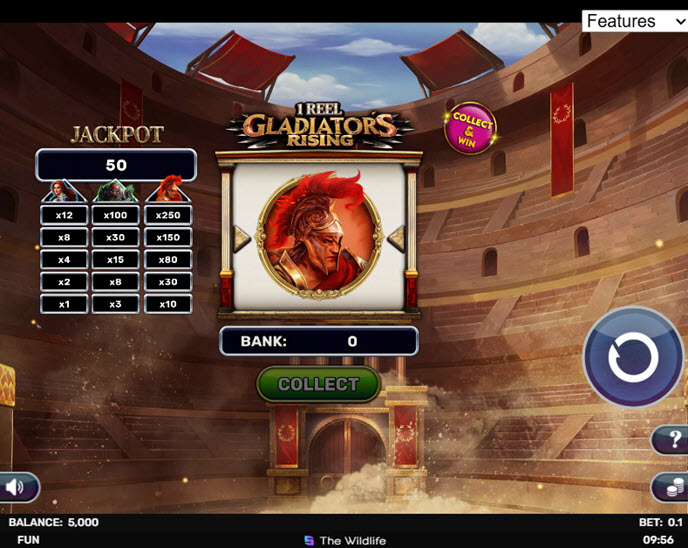 1 Reel - Gladiator's Rising