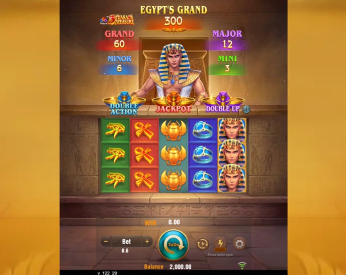 3 Pharaoh Treasure (Jili)