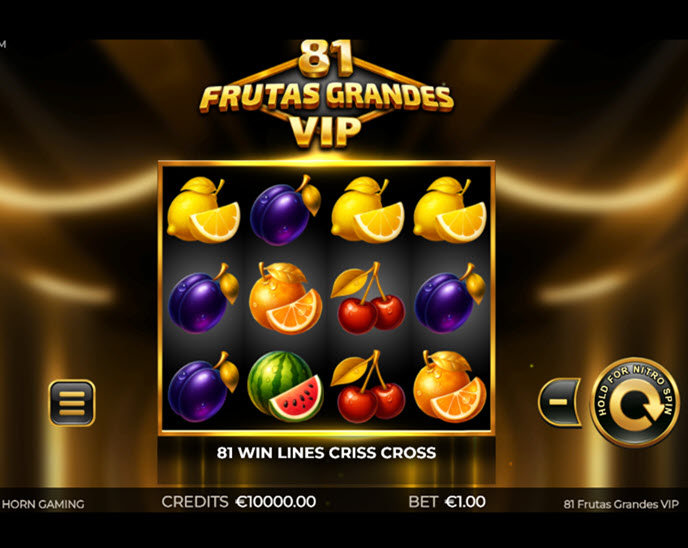 81 Frutas Grandes VIP