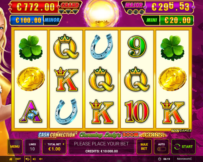 Cash Connection - Charming Lady's Boom Coins