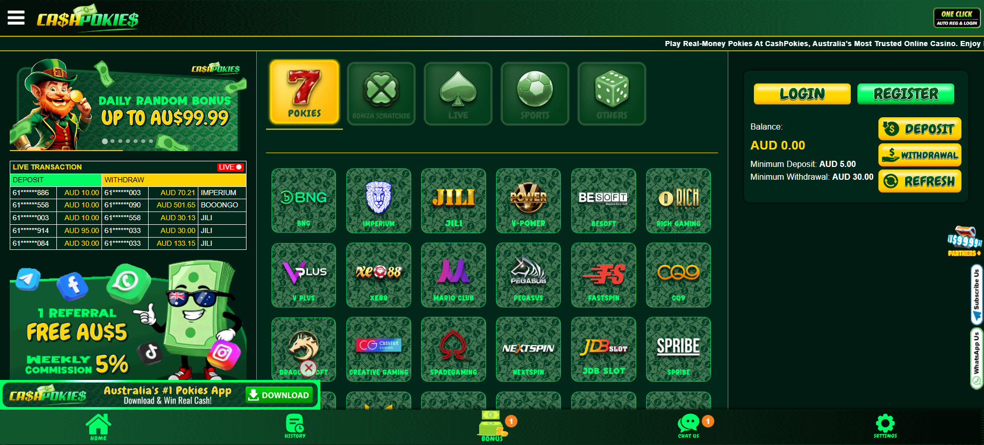 CashPokies Casino