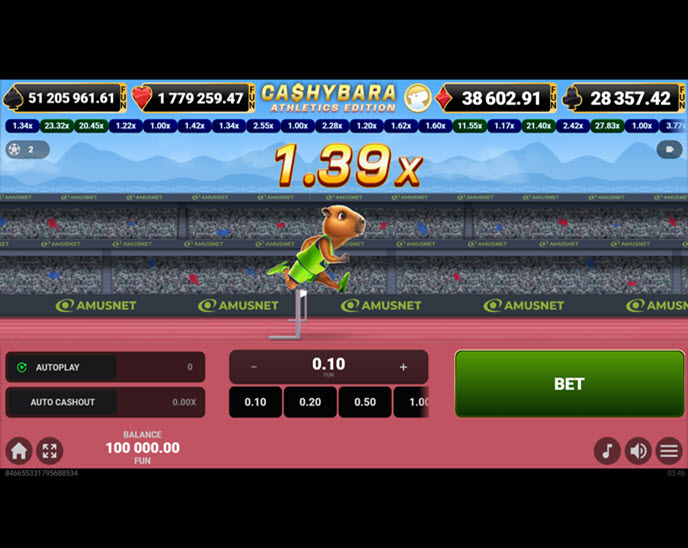 Cashybara Athletics Edition