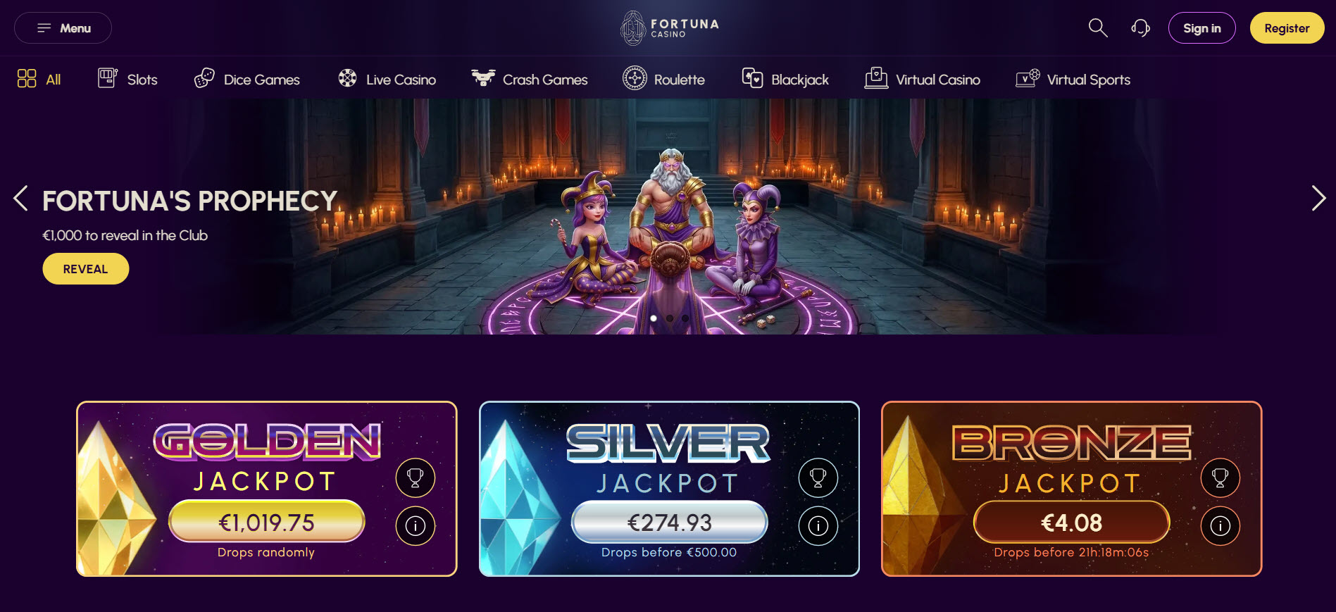 Fortuna.be Casino
