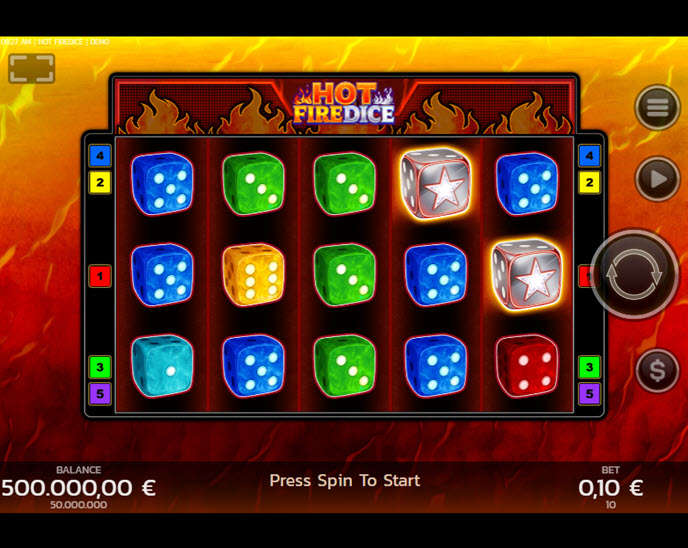 Hot Fire Dice