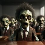 Поймал бонуску в Zombie School Megaways