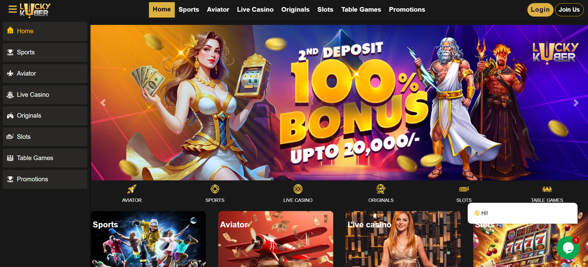 LuckyKuber Casino