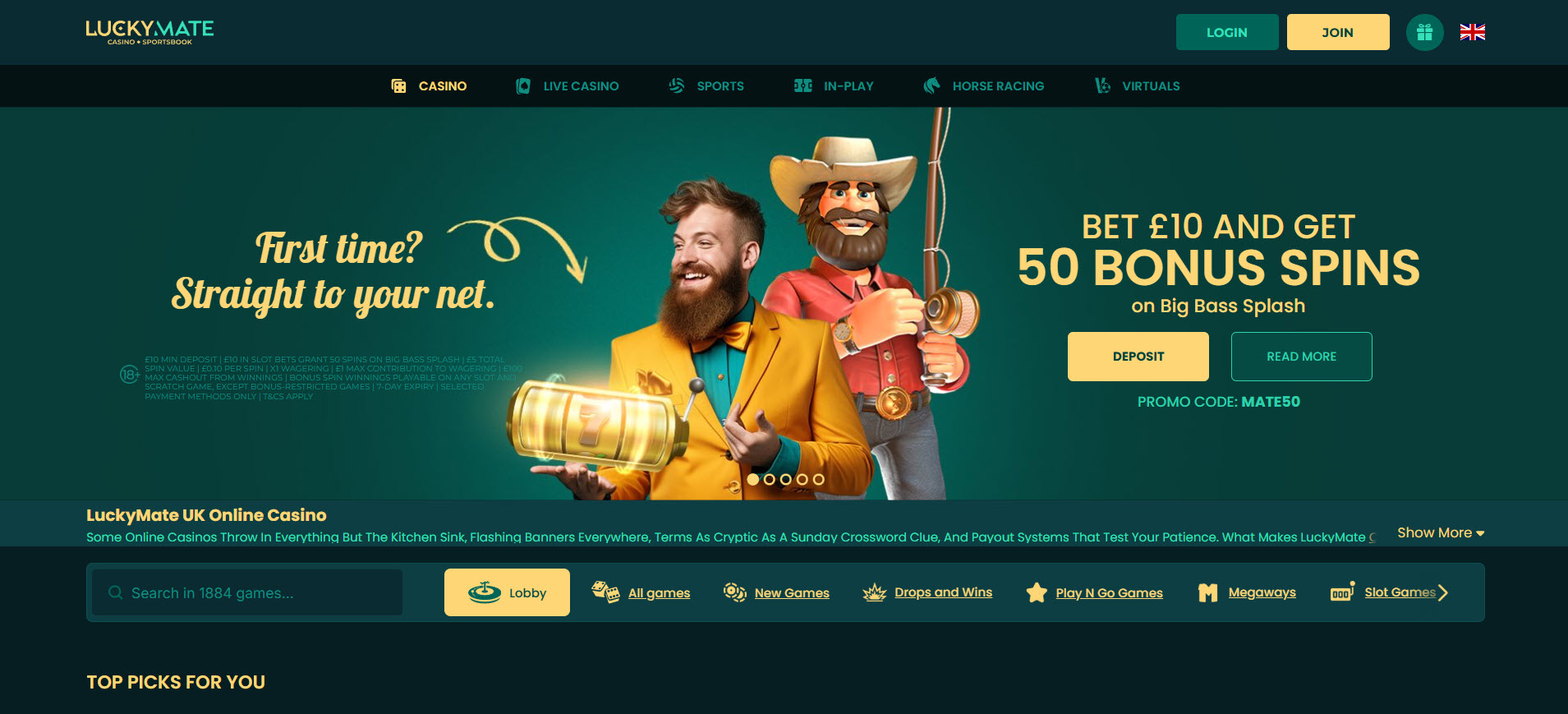 LuckyMate.com Casino