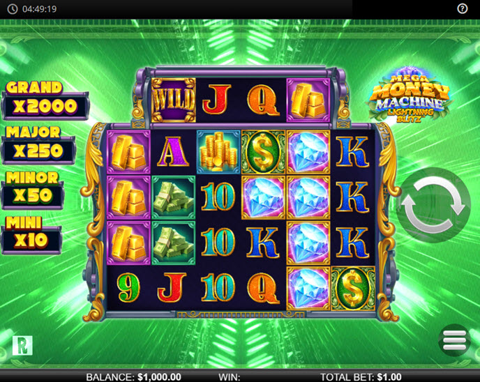 Mega Money Machine Lightning Blitz