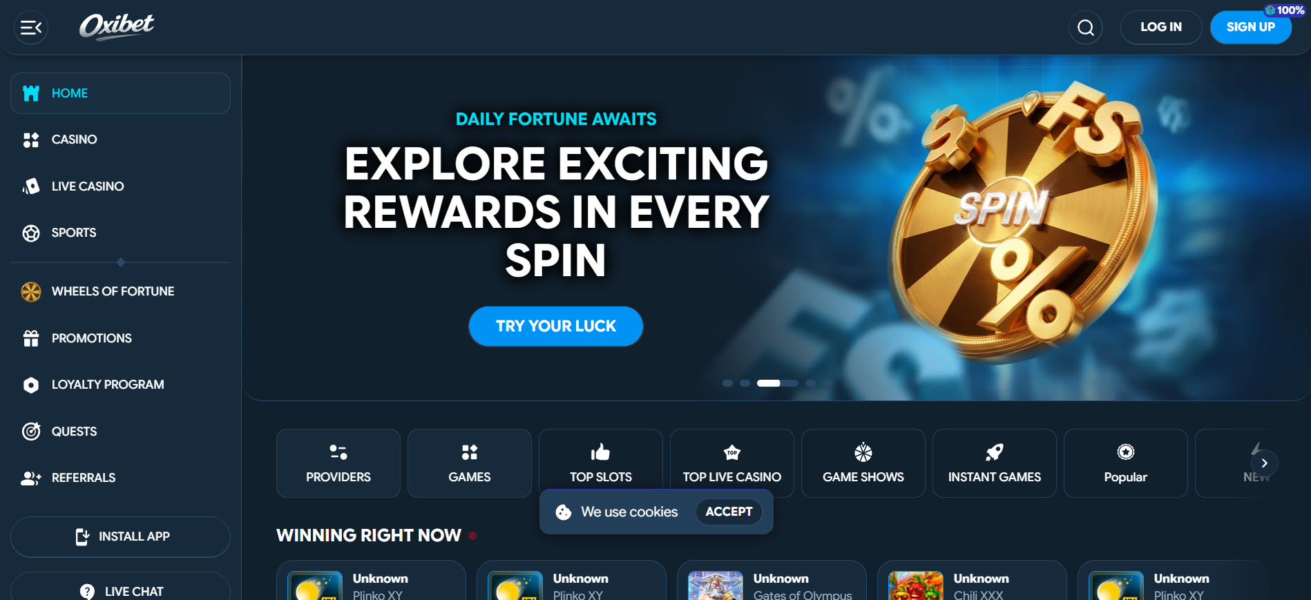 Oxibet Casino