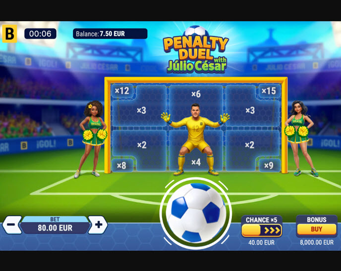 Penalty Duel With Julio Cesar