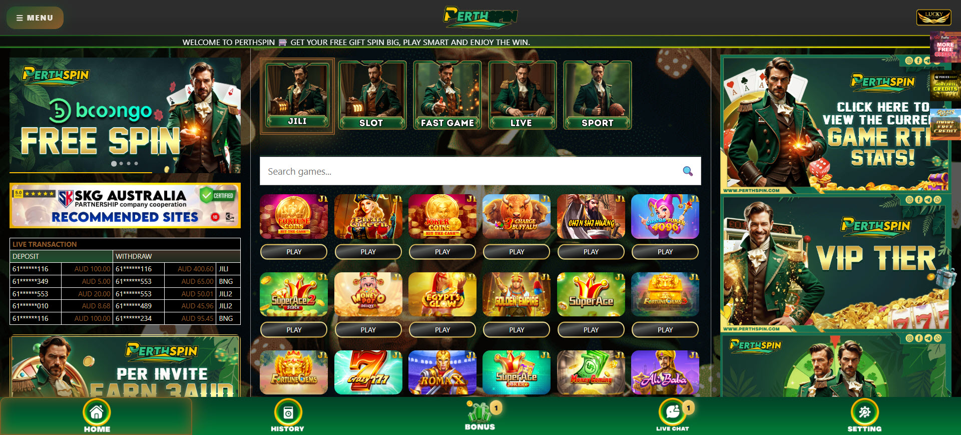 Perthspin Casino