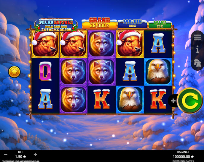 Buffalo Hold and Win Extreme 25,000