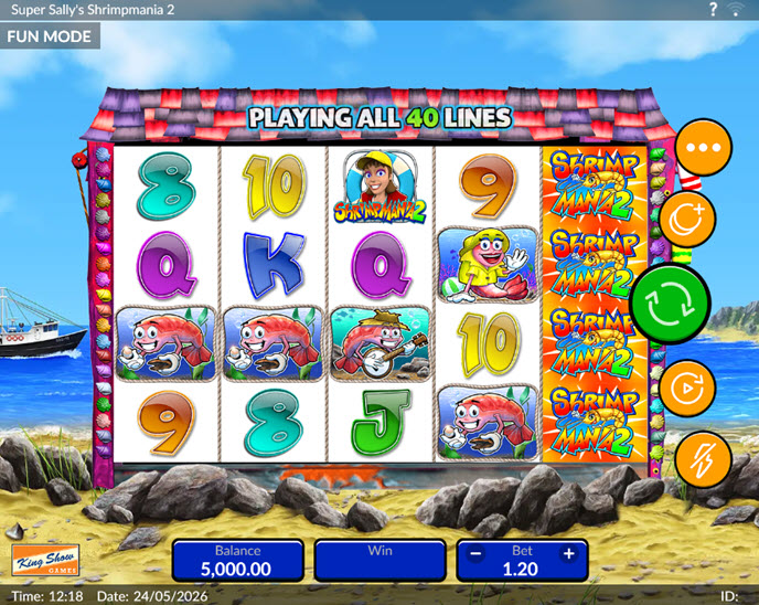 Super Sally's Shrimpmania 2