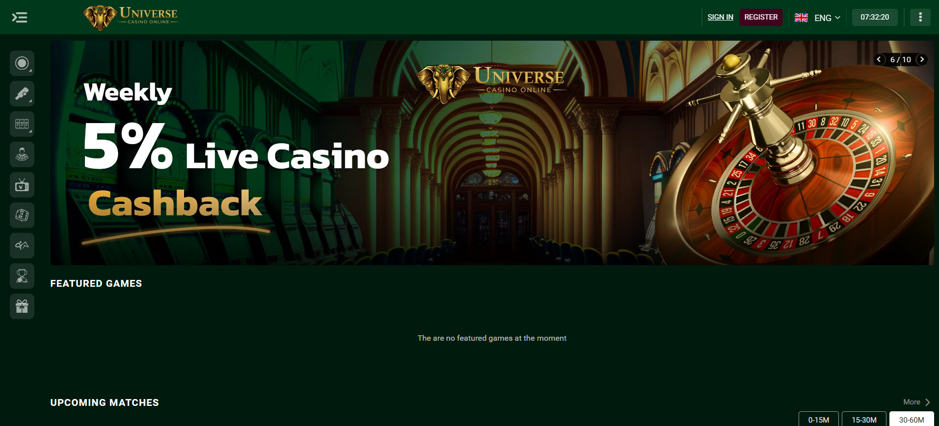 Universe Online Casino