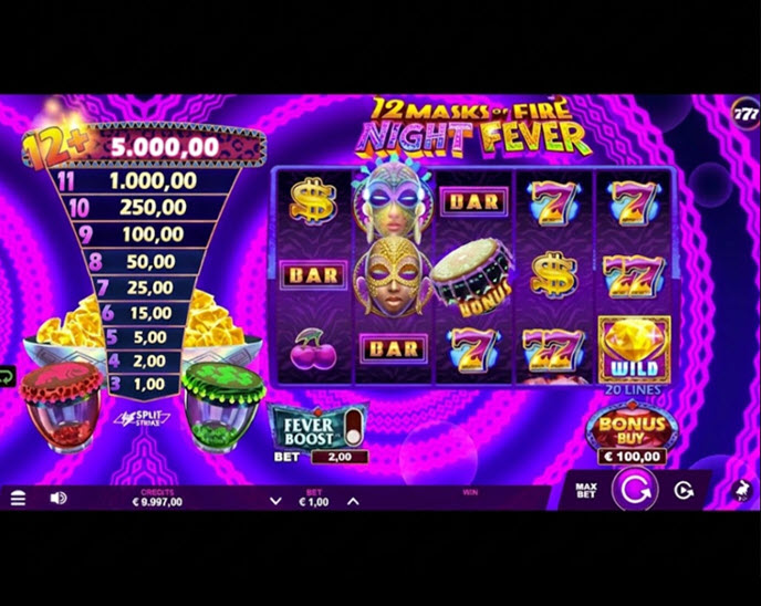12 Masks of Fire: Night Fever