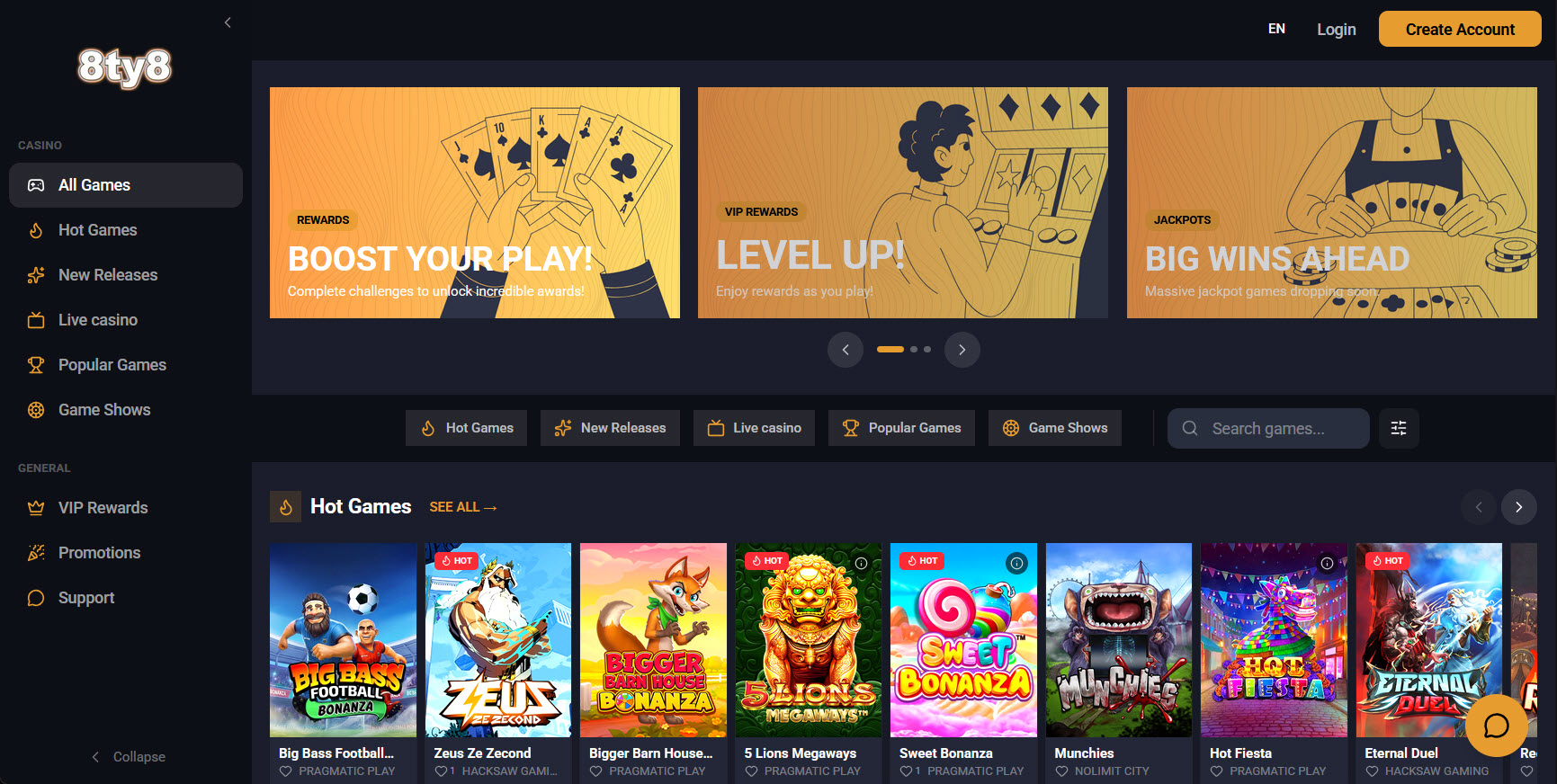 8ty8 Casino