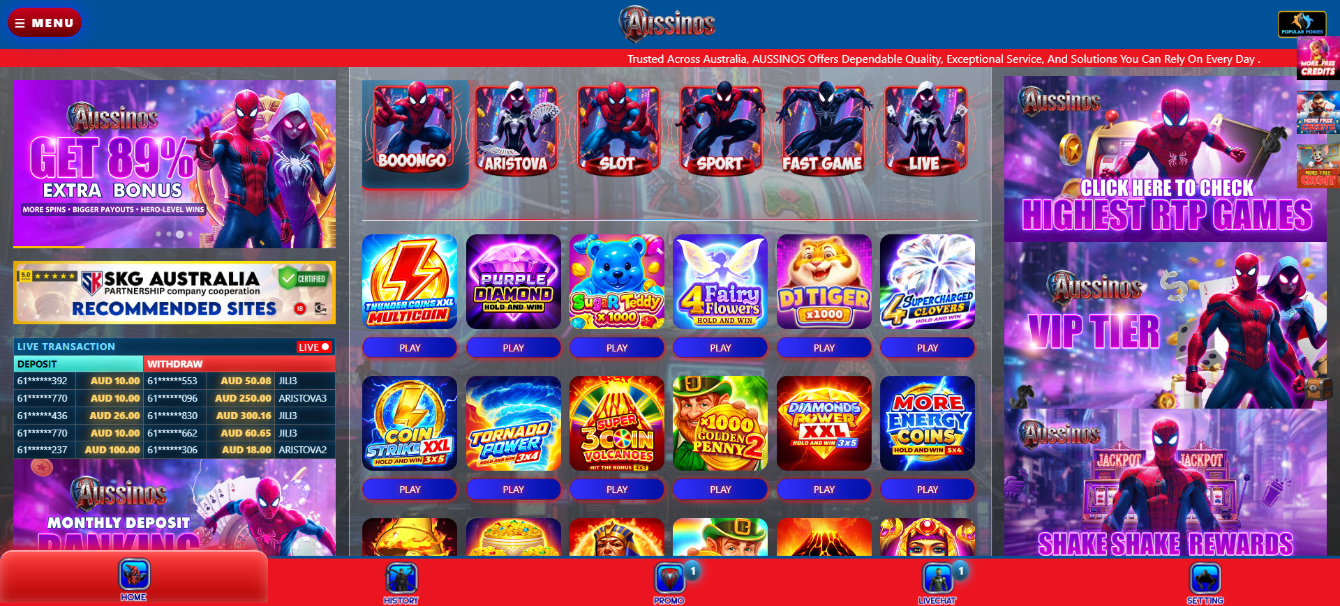 Aussinos Casino