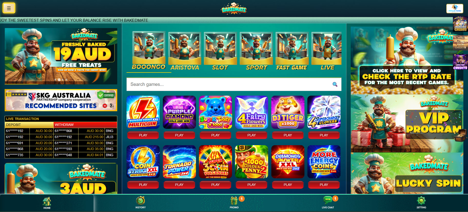 Bakedmate Casino