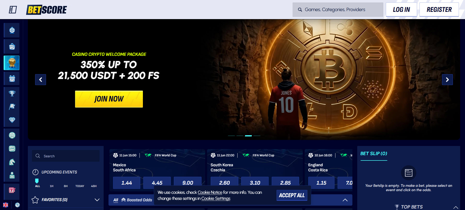 Betscore.com Casino
