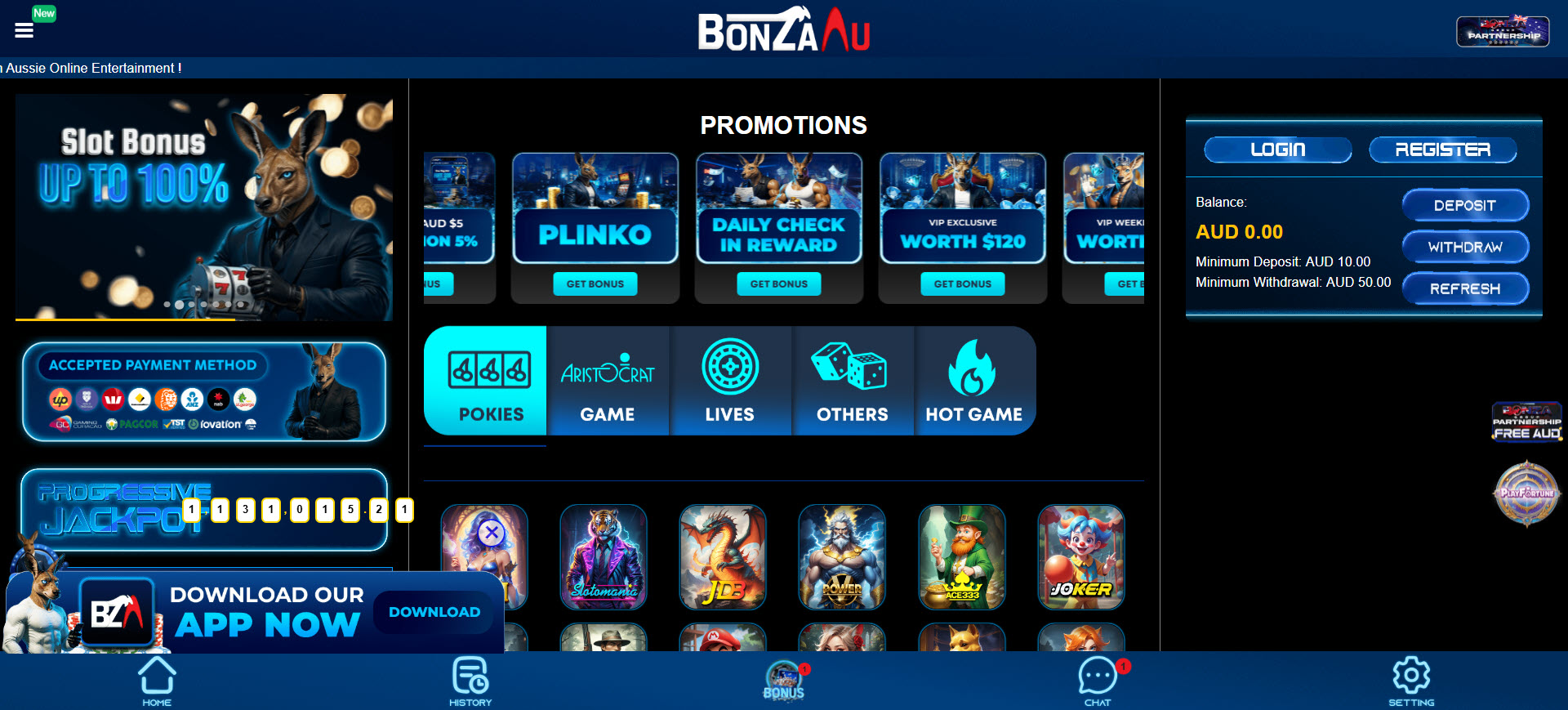 BonzaAu Casino