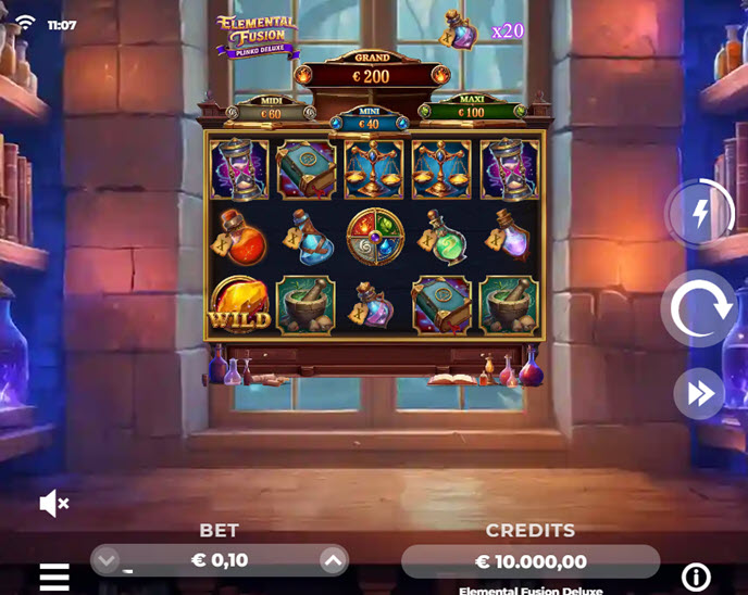 Elemental Fusion Plinko Deluxe