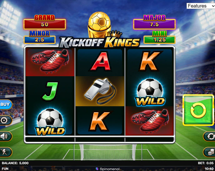 Kickoff Kings - Hold & Hit 3x3