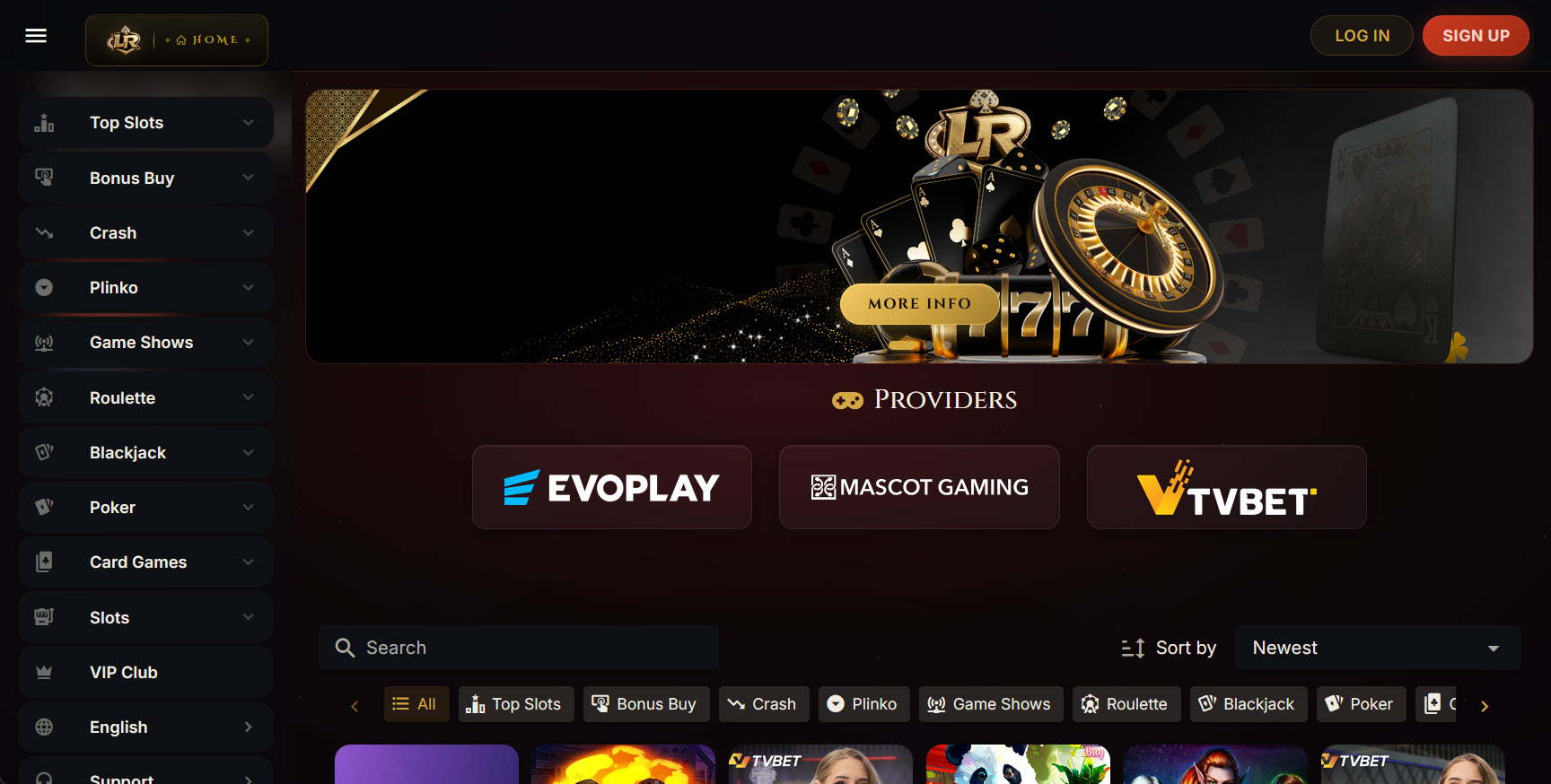 LuckyRushza Casino