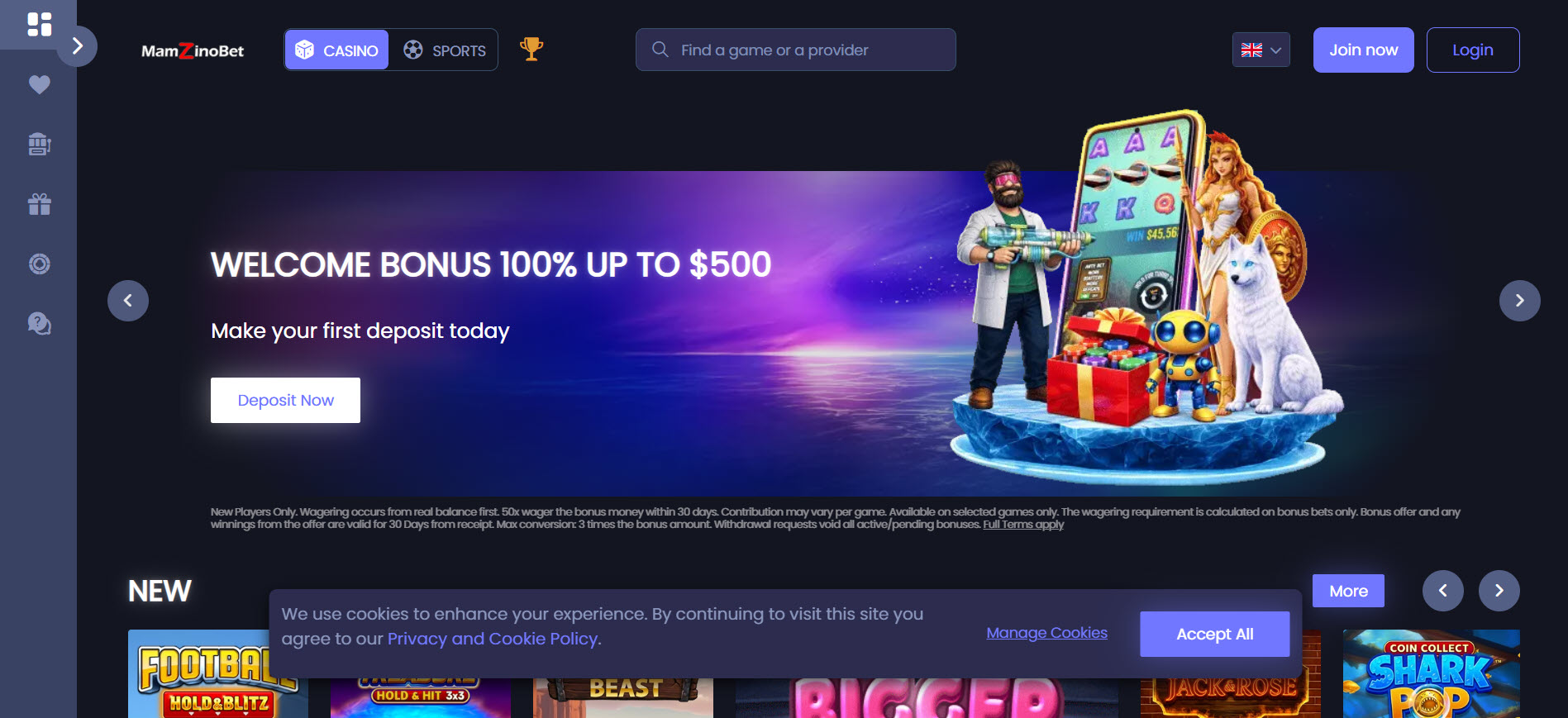 MamzinoBet Casino