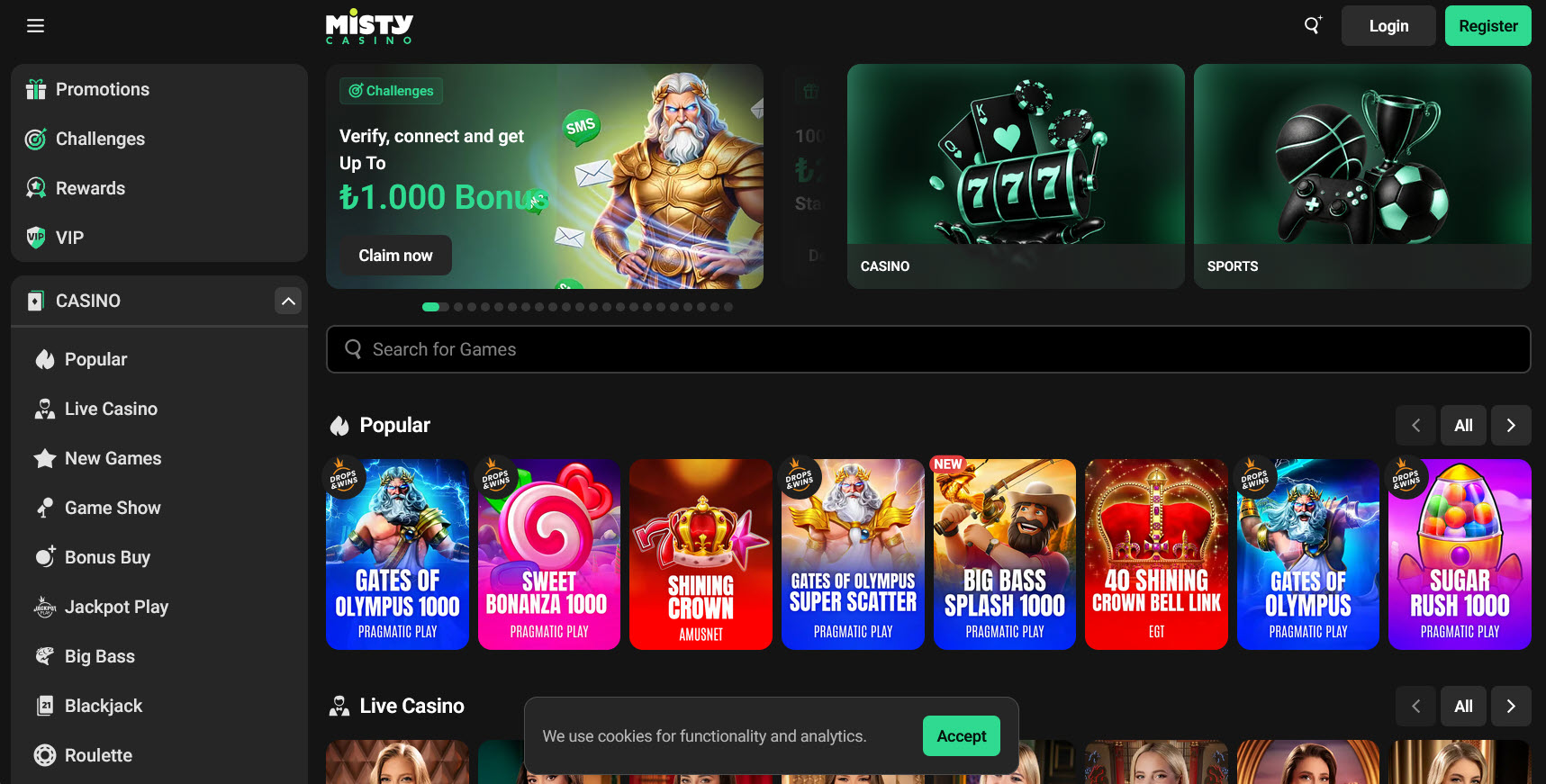 Misty.com Casino