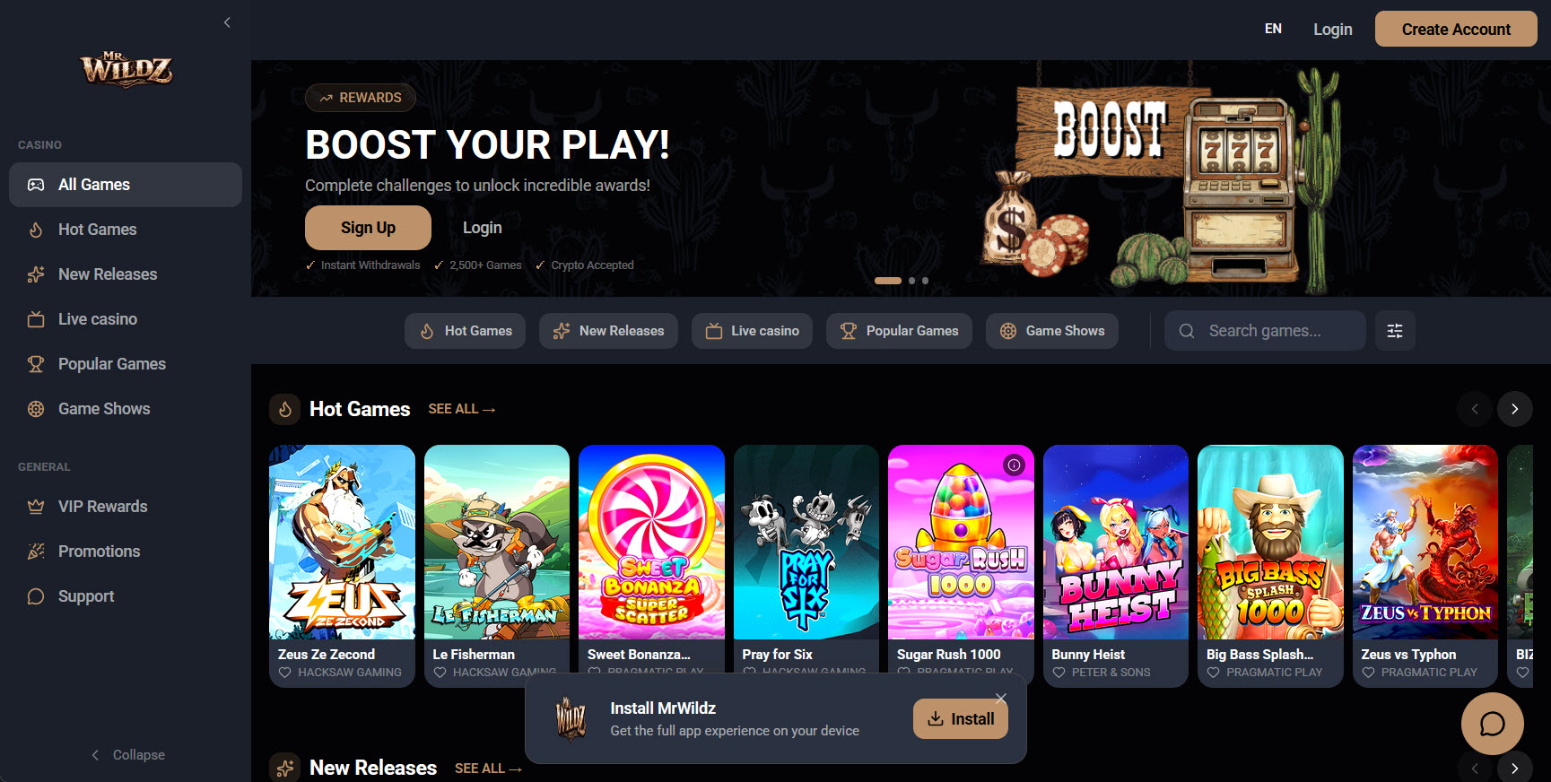 MrWildz Casino