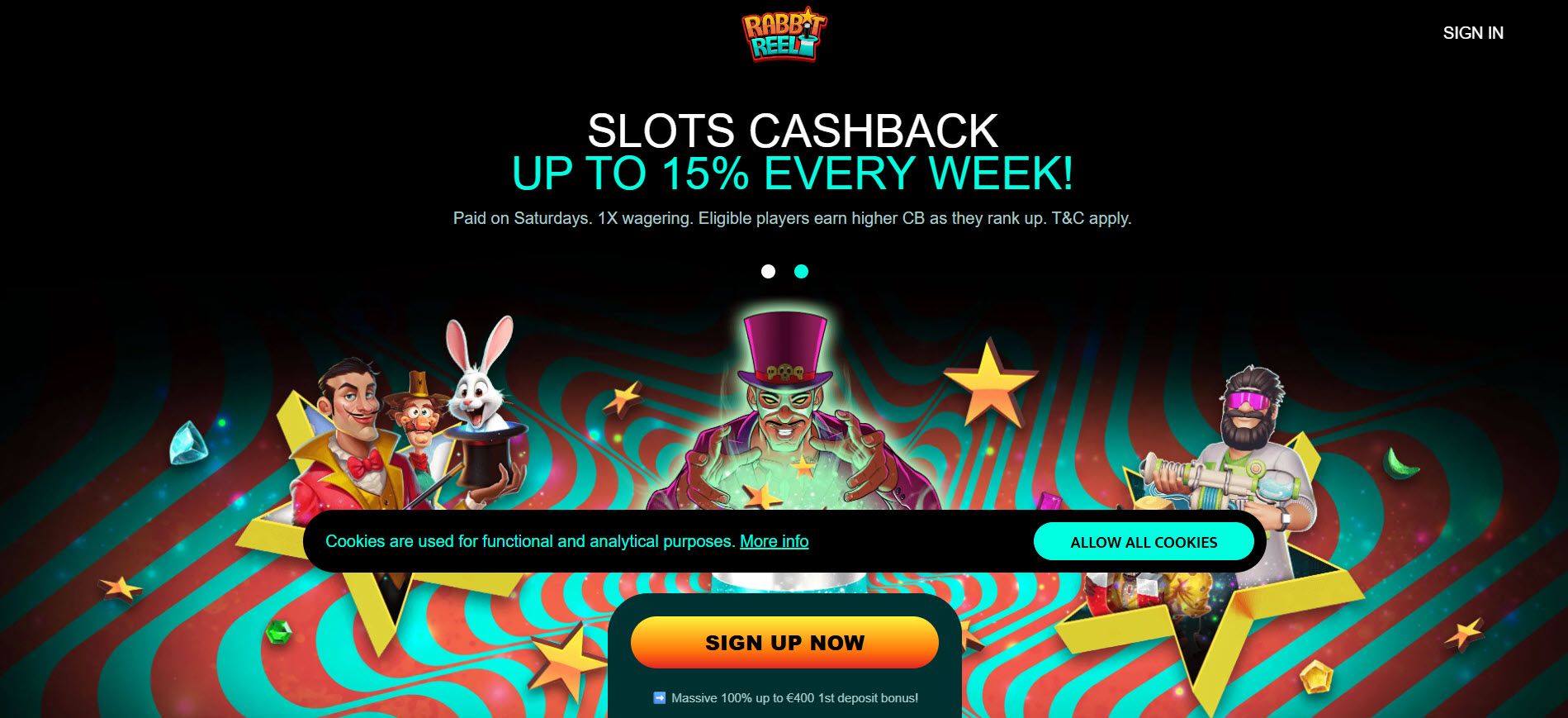 Rabbit Reel Casino